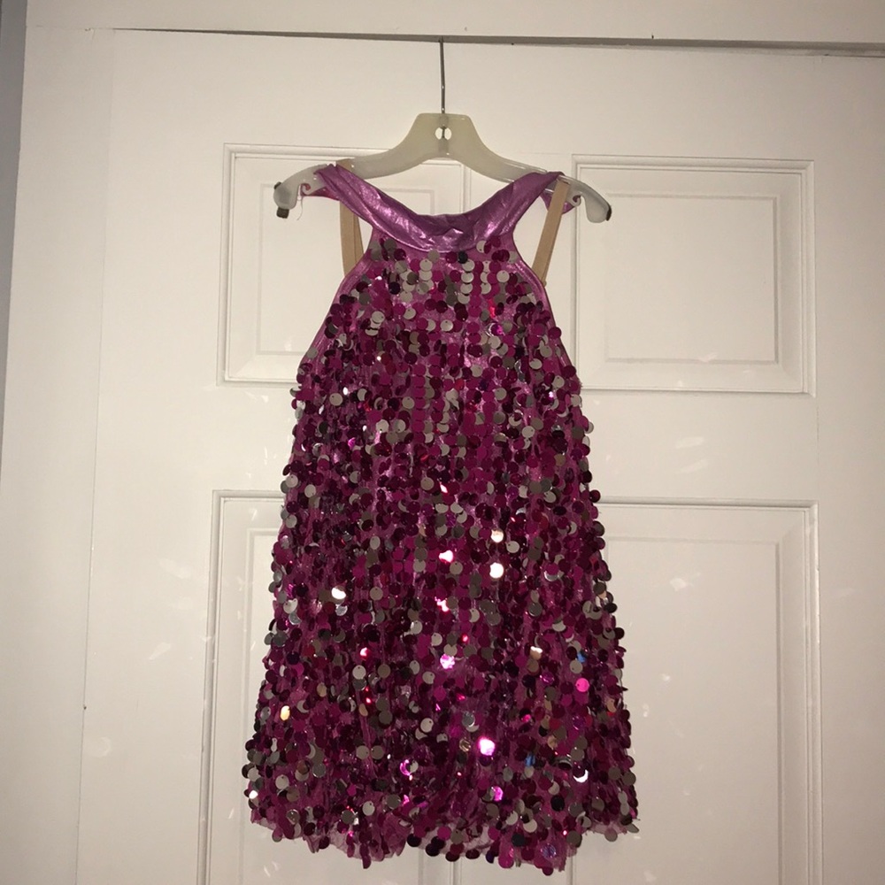 !pink and purple sequin jazz costume!